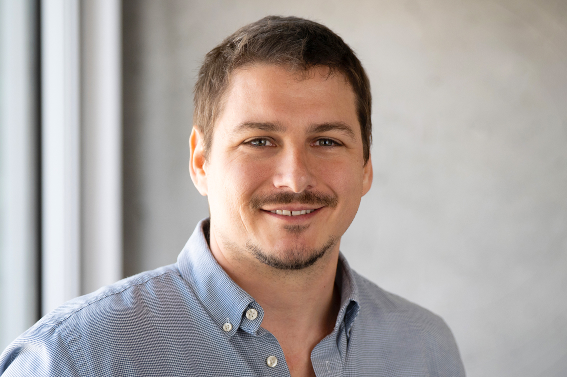 Headshot of Zack Harper, Treanor Higher Education designer in Houston, Texas